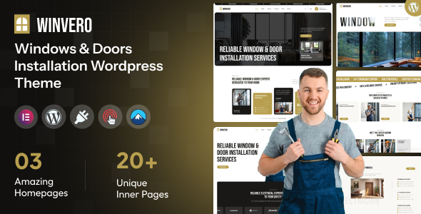 Winvero - Windows & Doors Services WordPress Theme
