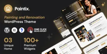 Paintix - Painting & Renovation WordPress Theme